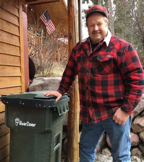 bear resistant garbage can